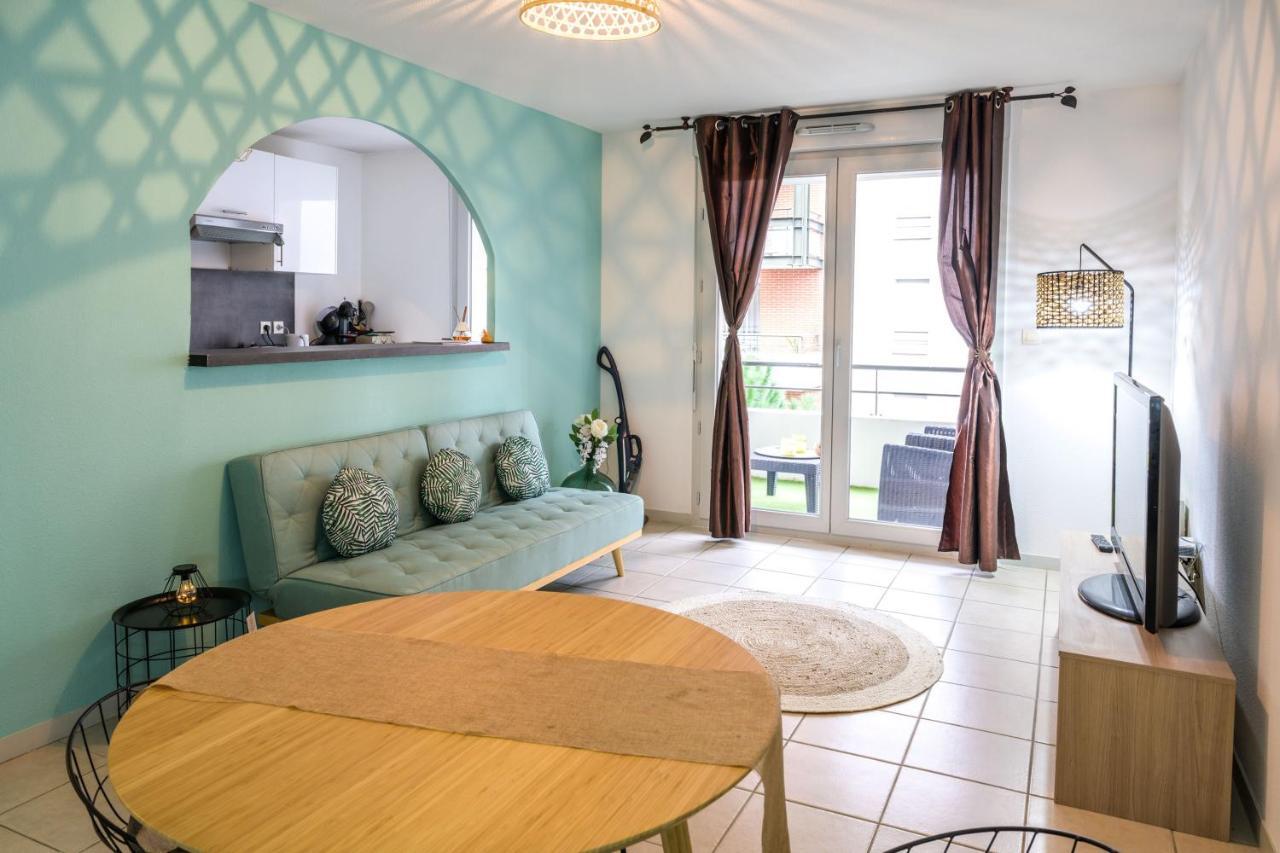 Toulouse Premium Appartement Parking Tramway Wifi Charmant Luaran gambar